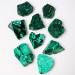 Malachite Crystal Statue Natural Crystal Malachite Slice for Home Decoration | Polished Slab Rock Healing Crystals Malachite Stones Slices for Home Garden Art Decor Littryee - Buy Online on GoSupps.com