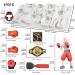 Boxer Boxing Sports Silicone Mold - 8-Cavity Cake Decoration, Cupcake Topper, Resin Casting, Polymer Clay Craft - Buy Online on GoSupps.com