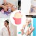 NEFLUM CAKTUS-EISROLLER | GUA-SHA Facial Tools for Swelling Relief | Cryotherapy Ice Roller | Food-Safe Silicone | Red & Pink Beauty Skincare - Buy Online on GoSupps.com