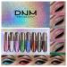 8 Colors Liquid Glitter Eyeliner Set delineadores de colores para ojos DNM Silver Gold Blue Green Shimmer Sparkly Sparkling Colorful Glitter Gel Liquid Eyeliner Liner Pen Pack Makeup Glitters for Eyes 8 Count (Pack of 1)...