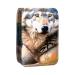 Travel Lipstick Organizer Case Lipstick Case Portable Makeup Bag With Mirror Animal Portrait Wolf B914l7uimz