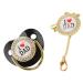 Shop Rhinestone Baby Pacifier M - Stylish Silicone Pacifier for 6-18 Months (Black) | International Shipping Available - Buy Online on GoSupps.com