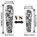 Waterproof Full Arm Temporary Tattoos 8 Sheets + Half Arm Shoulder Tattoo 8 Sheets - Extra Large Lasting Tattoo Stickers for Men and Women | 22.83X7.1 - Buy Online on GoSupps.com