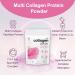 Multi Collagen Peptides Powder Hydrolyzed Protein Peptides-5 Type (I II III V X) with Hyaluronic Acid & Vitamin 16 oz-Non GMO Hydrolyzed Collagen Powder Unflavored - Buy Online on GoSupps.com