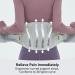 Back Braces for Lower Back Pain - Support Belt for Herniated Disc & Sciatica | Breathable Lumbar Support for Men & Women - Buy Online on GoSupps.com