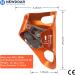 Newdoar CE-Certified Climbing Breast Ascender | Vertical Cable Climbing Equipment for 8-13mm Rope - Perfect for Tree Climbing and Climbing Enthusiasts - Buy Online on GoSupps.com