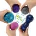 ALPIDEX Massage Balls Set of 5 | Hedgehog Balls for Trigger Point Therapy | Lacrosse Balls for Back Legs Feet & Hands - Different Hardness Levels - Buy Online on GoSupps.com