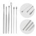 VOCOSTE 6Pcs Stainless Steel Ear Cleansing Tool Set with Plastic Storage Box - Ear Care Kit - Buy Online on GoSupps.com