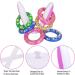 Max Fun Easter Inflatable Bunny Ring Toss Game - 2 Sets & 12 Rings, Perfect Easter Party Favor Indoor Outdoor Activity - Buy Online on GoSupps.com