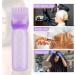 Ukofew 3-Piece Hair Oil Applicator Set - 160ml Bottles for Precise Hair Oiling & Coloring - Root Ridge Applicator in White Purple Pink - Buy Online on GoSupps.com
