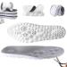 4D Insoles - 4D Cloud Technology Insole - Super Soft Ultra Comfort Insoles Plantar Fasciitis Insoles 4D Sports Shoes Insoles Acupoint Massage Insole for Foot & Joint Support (Gray 11-12) 11-12 Gray