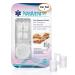 Nasivent Tube Plus - Premium Anti Schnarch Medium - (2x gr. S) - Nasal silator - to improve nasal breathing - easy use - with storage box - Transparent S (2 Series)