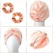 Silk Cap, Pillowcase, Bonnet, Wrap, Scrunchies, Hair Ties Set - Rose Gold Pink | For Women & Girls - Buy Online on GoSupps.com