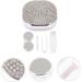Solustre Colored Contact Lenses Care Box - 2pcs Invisible ABS Plastic Container in Various Colors - Compact & Travel-Friendly 7.1x7.1x2.5cm - Buy Online on GoSupps.com
