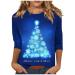 Tunic ladies loose long casual sweater long -sleeved top tunic elegant blouse office blouses round collar women blouse t shirt sweatshirt casual tops sweaters dark blue s