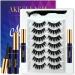 Magnetic Eyelashes Natural Look 7 Pairs Magnetic Lashes with 2 Tube of Magnetic Eyeliner Reusable Lightweight Soft and Comfortable All Eye Shapes Easy to Apply Cruelty Free