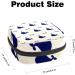 Whale Sanitary Napkin Storage Bag - Portable Period Pouch for Women & Girls (Multi-colored) - Buy Online on GoSupps.com