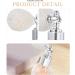 FRCOLOR 1pc Body Air Bag Powder Mist Spray Bottle for Hair Powder Face Sprayer Powder Bottle Bride The Face Golden 7x5.5cm - Buy Online on GoSupps.com