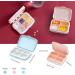 Portable Waterproof Pill Organizer - Daily Medication Storage Weekly Travel Pill Box Small Lightweight Design - Green - Buy Online on GoSupps.com