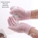 Buy Pink Bath Gloves for Shower - Deep Cleaning Body Scrubber with Hanging Loop | Perfect Bathing Accessories for All Skin Types - Buy Online on GoSupps.com