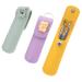 Mobestech 12 Sets Earpick Household Cleaning Tools Wax Extraction Ear Picker Tweezer Cleaner Pore Cleaner Wax Removal Wick Massage Kit Silicon Ear Plugs Ear Cleaning Tools Portable Suite Pu