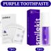 Color Corrector Purple Toothpaste & Whitening Serum | HeroSmile - Brighten Your Smile - Buy Online on GoSupps.com
