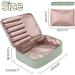 Queboom Green Travel Makeup Bag for Women - Cosmetic Toiletry Bag for Girls - Buy Online on GoSupps.com