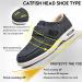 FZYUAN Women's Diabetic Shoes with Furry Lining - Extra Wide Width, Adjustable Closures, Non-Slip Sneakers for Swollen Feet - Black 5.5 - Buy Online on GoSupps.com