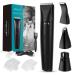 Dog Clippers Dog Grooming Kit with 4 Detachable Blades Low Noise Dog Paw Trimmer Rechargeable Cordless Dog Grooming Clippers for Dogs Cats and Small Pets