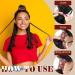 Spiral Lock Hair Tie Dreadlock Accessories - Colorful, Bendable Iron Wire Bands for Thick Curly Hair - 4 Pcs with Bags - Buy Online on GoSupps.com