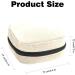Marble Sanitary Napkin Storage Bag | Portable First Period Pads Holder | Girls Travel Makeup Bag | Multicoloured - 19 - Buy Online on GoSupps.com