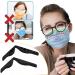 Accrol 10-Piece Fog-Free Mask Accessories | Silicone Anti-Fog Nose Bridge Pads for Glasses | Prevents Fogging - White - Buy Online on GoSupps.com