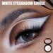 Shimmer Eyeshadow Single Palette - High Pigment & Long-lasting (White) - Buy Online on GoSupps.com