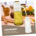 Ciieeo Glass Oiler Ketchup Dispenser Condiment Container Salad Dressing Dispenser Oil Dispenser Bottle for Kitchen Vinegar Glass Bottle Sauce Cruet Bottle Pp Accessories Automatic White 11X8.5X20.5CM White - Buy Online on GoSupps.com