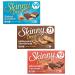 (3 Pack) Skinny Dream Guilt Free Bars | Millionaire's Shortbread | Chocolate Caramel | Salted Caramel | 15 Bars in Total.