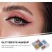 Healeved 2Pcs Glitter Eye Shadow Stage Show Eye Makeup Women Makeup Shiny Eyeshadow Women Cosmetics Supplies - Buy Online on GoSupps.com