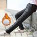 MEILONGER Boys Snow Pants 10-12 Classic Black | Waterproof & Windproof Ski Pants with Pockets - Buy Online on GoSupps.com