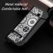 Metal Butane Lighter Side Press Windproof Direct Flame Butane Gas can Adjust The Flame Size Suitable for Indoor and Outdoor Men's Gift(Multi-Colored) - Buy Online on GoSupps.com