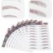 SEWACC Tatouages de Sourcils 6D Naturels Autocollants Imperm ables Lot de 9 Feuilles pour Maquillage Pr cis Transfert Facile pour Look Professionnel sans Microblading - Buy Online on GoSupps.com