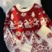 Yihaojia Christmas Sweatshirts for Women Cute Xmas Pattern Pullover Crewneck Long Sleeve Pullover Holiday Knit Tops Red#14 Large - Buy Online on GoSupps.com