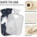 Buy Unicorn Hot Water Bottle with Cover - BPA Free 2L Large Hot Water Bag for Pain Relief | Ideal for Bed Hands and Feet - Buy Online on GoSupps.com