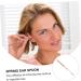 Spring Ear Scope Cleaner | Spiral Golden Stainless Steel Ear Spoon - 1pc - Buy Online on GoSupps.com