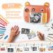 Instant Print Camera for Kids - Updgrade Selfie Kids Camera with Zero Ink | Dual Lens | 1080P HD | 2.4 Inch | 1000 mAh | 3 Rolls Print Paper Camera for Girls Boys Age 3-12 Birthday Brown - Buy Online on GoSupps.com