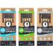 Feel Natural Charcoal Toothbrushes - Medium 4 Pack | Eco-Friendly & Sustainable Oral Care - Buy Online on GoSupps.com