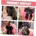 Gogogmee Bow Hairpin Ribbon for Hair Bow Hair Clips Hair Ribbon Bow Barrettes for Women Bows for Women Hair Ribbons for Women Barrettes for Thick Hair Women Hair Bows Ponytail Clip - Buy Online on GoSupps.com