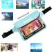 EMSEEK Waterproof Waist Pouch Fanny Pack - Light Green | Keep Key Fob, Wallet, Phone Dry | Ideal for Swim, Surf, Snorkel - Buy Online on GoSupps.com