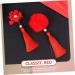 minkissy 3 Pairs Tassel Hair Ball Hair Clip Traditional Chinese Hairpin Year of Rabbit Hair Clips Cosplay Hair Pin Girls Hair Clips Tassel Hairpin Artificial Baby Cheongsam Chinese Knot - Buy Online on GoSupps.com