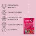Ener-C Vitamin C Effervescent Drink Mix - Cranberry Flavor, 30 Packets (10 oz) - Boost Immunity & Energy - Buy Online on GoSupps.com