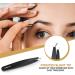 Utopia Care Professional Stainless Steel Tweezers Set - 4-Piece Precision Set for Ingrown Hair, Facial Hair, Splinter, Blackhead, Tick Remover (Black) - Buy Online on GoSupps.com