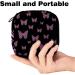 Stylish Pink Butterfly Menstruation Bag with Zipper | Women's Napkin & Tampon Organizer | Perfect for Girls - Buy Online on GoSupps.com